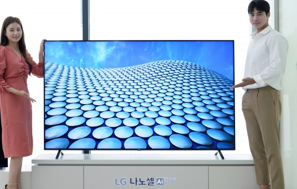 LG claims its NanoCell TV offer pure colors. Image: LG Electronics