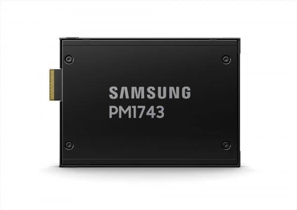 Samsung's PCIe 5.0 interface SSD, the PM1743 Image: Samsung